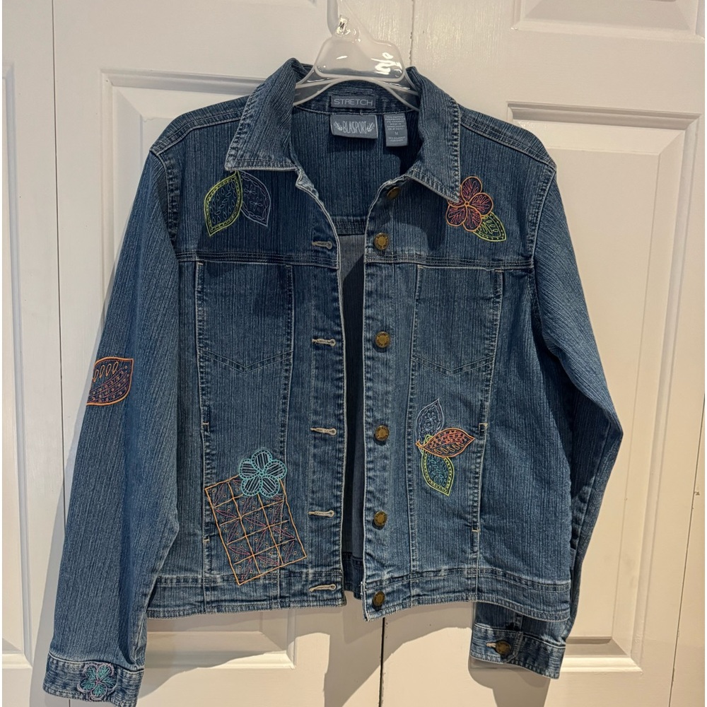 Size Medium Blassport Jean Jacket